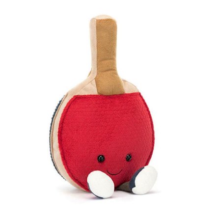 Jellycat 28 cm Amuseables Sport Bordtennis mjuk leksak