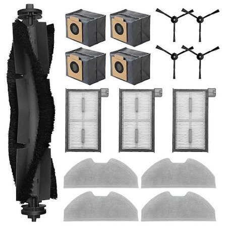 Eufy X8 Pro SES -pääsivuharja Hepa-suodatin Moppiliina Pölypussit