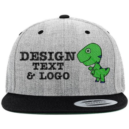 Flexfit - Black Cap - Barnkeps - Designa själv online - Custom Made @ Hatstore