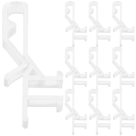 20 kpl Sokeaverhot Kiinnitys Klipsit Verhokisko Kiinnikkeet Vaihdettavat Sokeaverho Kiinnikkeet Verhokisko Pidike