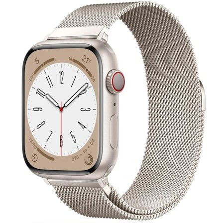 Milanese Loop armbånd til Apple Watch 44 mm 40 mm 45 mm 49 mm 41 mm 38 mm 42 mm 44 mm armbånd iWatch Series 9 3 6 5 SE 7 8 Ultra 2 stjerneskær