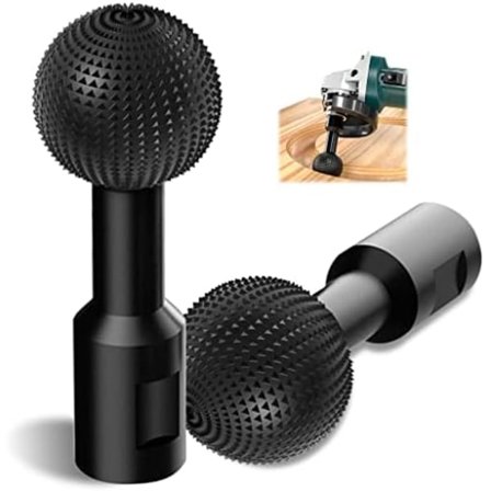 2 stk. Kugleformet Træskærerfræser - Træ Metal Skæreværktøj - Karbidfræser - 14mm Træskæring Poleringsbor Bi