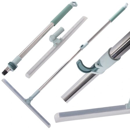 Gummiskrapa 50 cm med justerbart handtag för golv, fogar[CO]