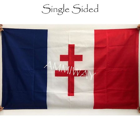 Hvert statsoverhode i Vichy-Frankrike flagg og banner