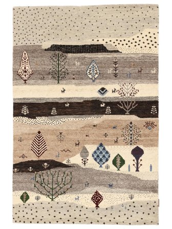 Inca Petit Gabbeh Loribaft Tapis 123X183 Laine