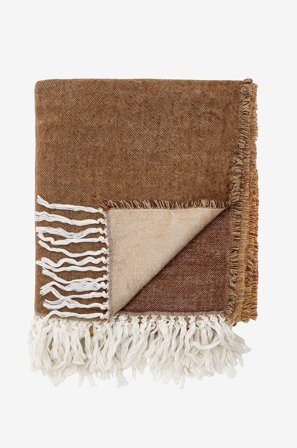 Bloomingville - Pledd Ara - Brun - Tepper & pledd - Fra Homeroom