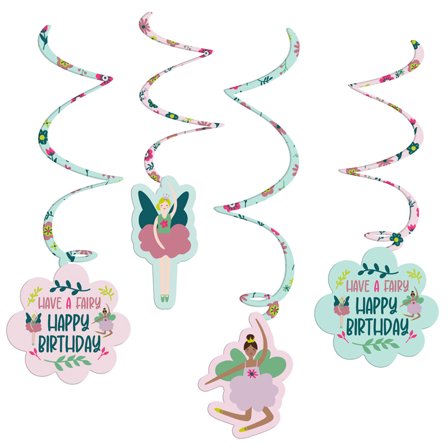 Riippuvat Swirls Fabulous Fairy 6 kpl