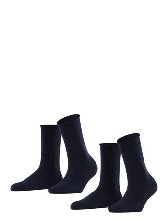 Basic Pure So 2P Lingerie Socks Regular Socks Marineblå Esprit Socks*Betinget Tilbud