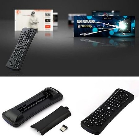 2,4 GHz Mini Langaton Hiiri Gyro Näppäimistö Android TV Box