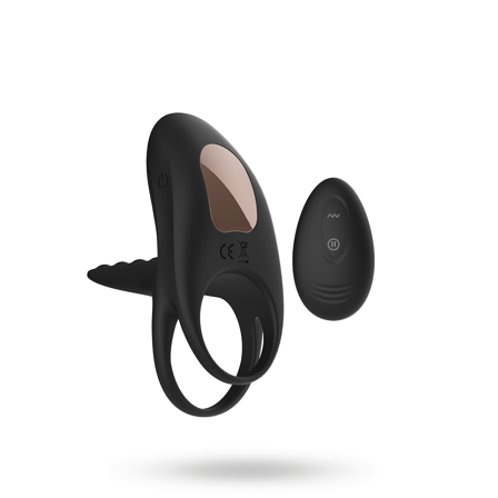 Vuxen: Vibrating Cock Ring with Remote - Sexleker Vuxen: Fleshlight, penisring, hylser & pumper