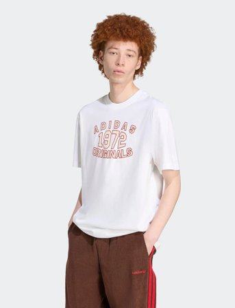 adidas Originals Graphic Lo Ss T - White - XXL