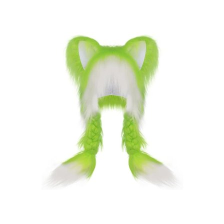 Sød plys kattehat, fluffy ører, hovedbeklædning, varme ørevarmer til vinteren