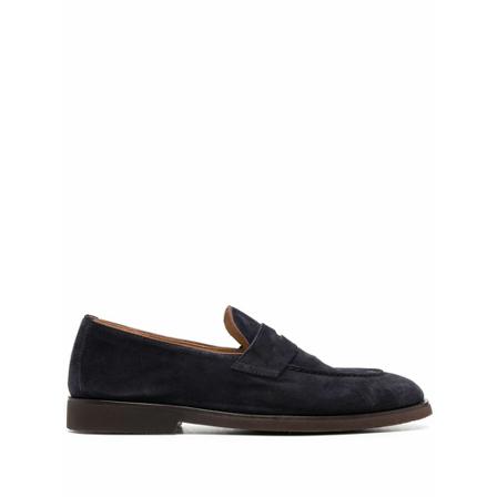 Brunello Cucinelli Instappers , Bruin , Heren , Maat: 42 EU Instappers & Slip ons