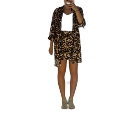 Zara kamouflage kappa/skjorta
