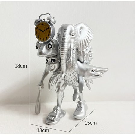 Italiensk Brainrot Monster Fusion Edition Tung Tung Tung Sahur Tralalero Tralala Anime Action Figur Tegnefilm Ornament Gave Hot