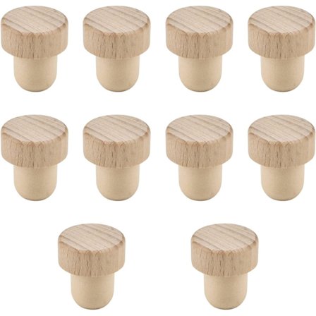 10-pack T-formade vinstoppare