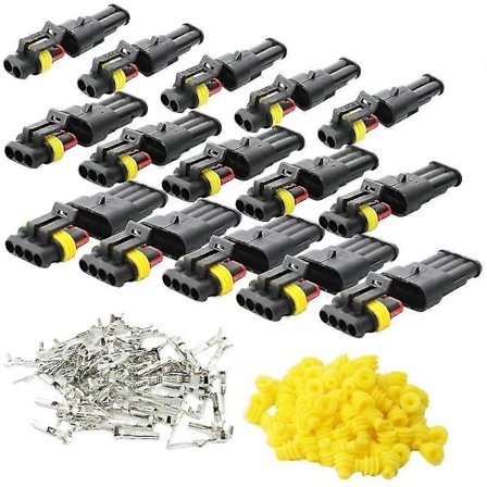 Vattentät Kontakt, Elektrisk Kontakt Hane och Hona, Awg Elektrisk Vattentät Kontakt för Motor(FMY)