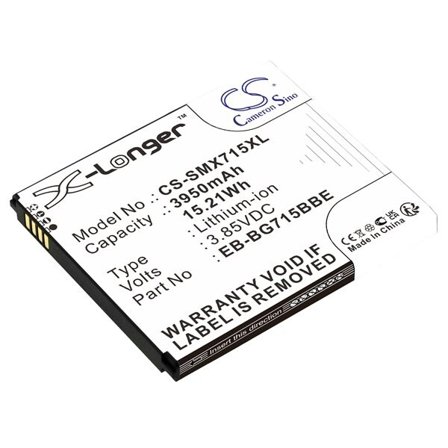 Akku älypuhelin, Matkapuhelin Samsung Galaxy Xcover Pro, SM-G715 ja muut.