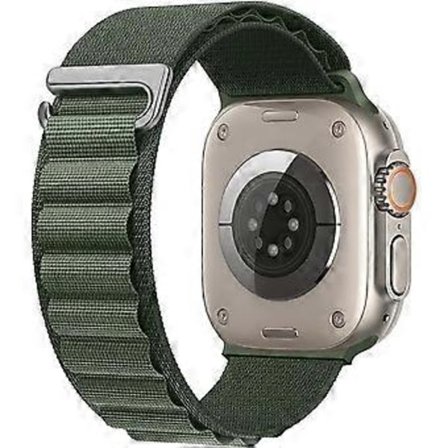 Alpine Loop -nauhat yhteensopivat Apple Watch -rannekkeen kanssa 42 mm 41 mm 38 mm naisille ja miehille, säädettävä urheilullinen nylonhihna iWatch 