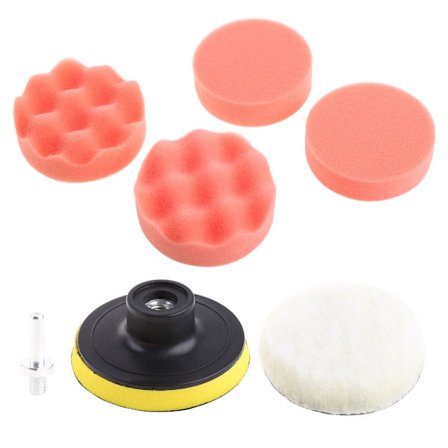 High Gross 75 mm 3" polerputssats för bilpolerare Buffer Nytt