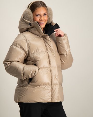 8848 Altitude Saga Ski Jacket Beige Vestes Fille - Kids Brand Store