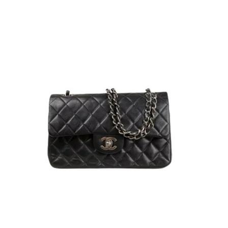 Chanel Vintage, Pre-owned Leather chanel-bags Zwart, Dames, Maat:ONE Size,leer