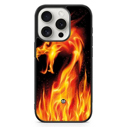 Bjornberry Skal iPhone 15 Pro - Flames Dragon