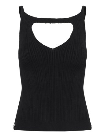 Temis Black Tricot Top Black ALOHAS