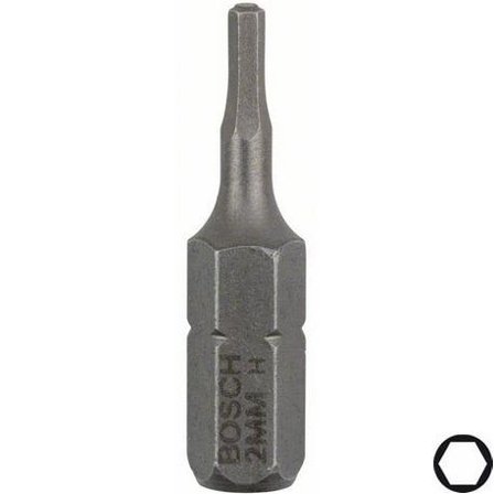 Bosch HEX Ruuvikärjet HEX2 3 kpl 25 mm, Koneiden tarvikkeet & käyttöosat