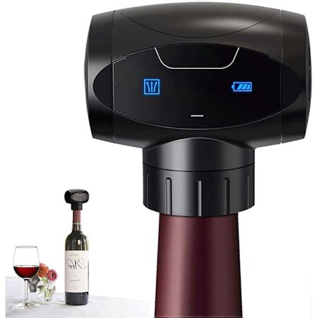 Elektrisk vakuum vinprop, elektrisk vinflaskeprop, vakuum, genanvendelig automatisk elektrisk vakuum vinflaskeprop