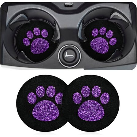 Bilkoppholder-underlag, Gummibasert Sklisikker Bilkoppmatte, Universelt Bilinteriørtilbehør for SUV, Lastebil.-maks