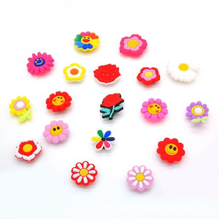 Kenkäkoriste, kenkien koristelu 10 kpl Kukka 1