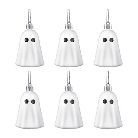 Halloween roikkuvat aavekoristeet 6/12 kpl Mini aavehahmo