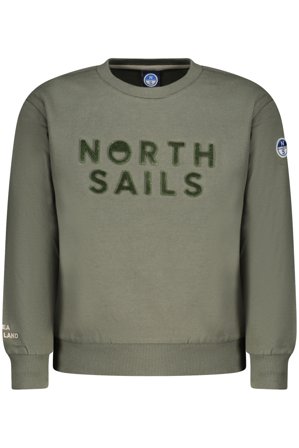 North Sails Felpa Senza Zip Bambino Verde