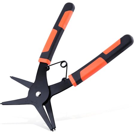 2 i 1 Snap Ring Tang Indvendig Ekstern Snap Ring Tang til Snap Ringe med Diameter 10-140mm