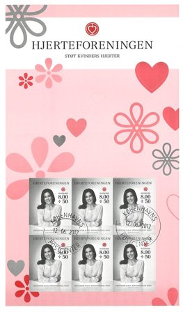 Danmark 2012 - Temaark AFA T15 - Stemplet