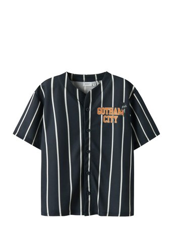 name it | Nkmakash Batman Ss Nreg Poly Shirt Wab | 146-152
