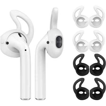 4-delat fodral/skal kompatibelt med AirPods/EarPods, utbytbart