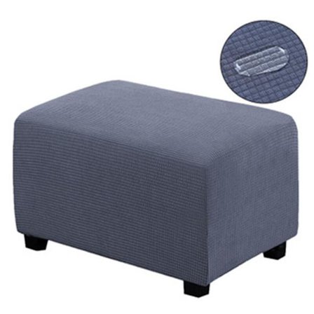 Stretch Ottoman Cover Puff Cover Puff Protector Puff Förvaring