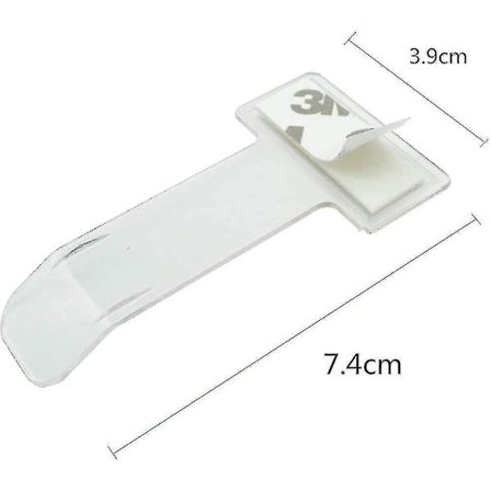 Favson Parkeringsbiljetthållare, 4-pack Transparent Bil Vindruta Biljetthållare, Korthållare Med Sugkopp För Bilfönster Transparent Fr (FMY)