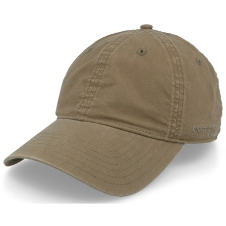 Stetson - Green fitted Czapka Z Daszkiem - Baseball Cap Delave Organic Dad Cap @ Hatstore