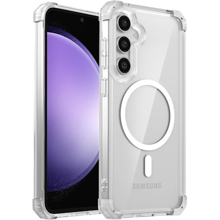 Mobilskal - Samsung S23 FE - Magnetisk - Anti-fall - Transparent