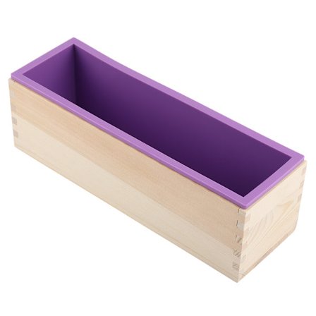 Rektangulær Silikone Sæbeform - 1200ML, Perfekt til DIY Bagning, Kage, Is og Chokolade