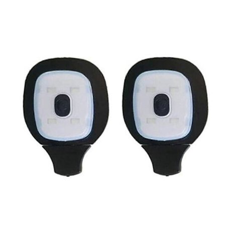 2 stk. USB-oppladbar LED-lue, håndfri lommelykt, enkel installasjon, hurtigutløser-hodelyktlue erstatter lampen [DB]