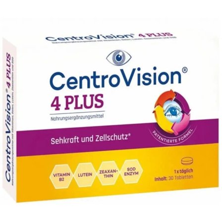 Centrovision 4 Plus Integratore per Retina Occhi 30 Tavolette