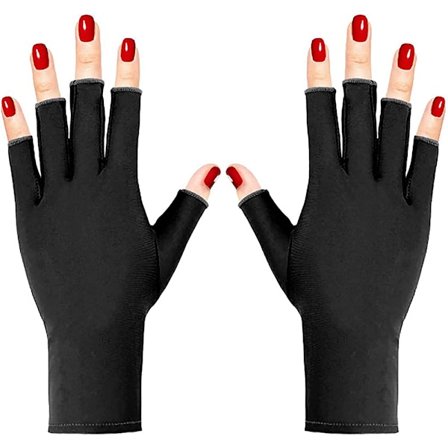 INF UV-suojakäsineet UV-valolle / UV-lamppu 1 pari musta