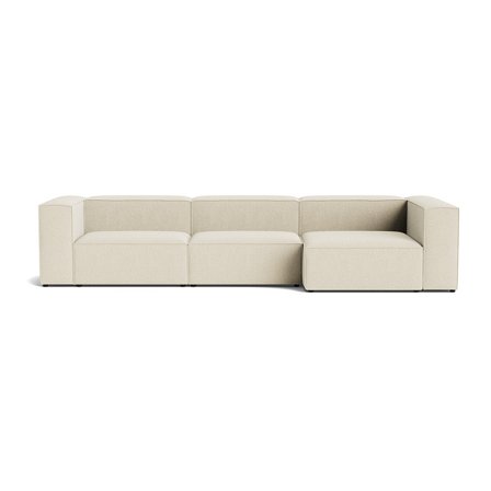 Lissabon chaiselong sofa, højrevendt | 360cm - Nordic Beige - 360x130x72 - Sofa, chaiselong