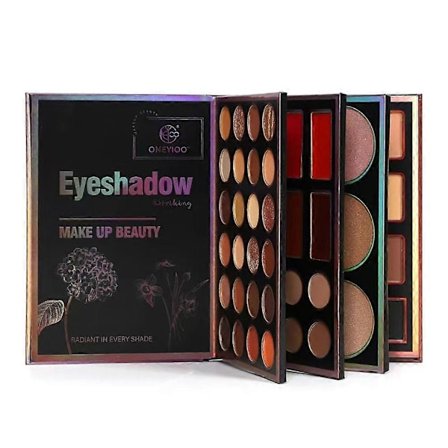 Bok Makeup Palette Langtidsholdbar Øjenskygge Bogplade Scene Makeup