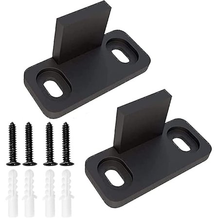 2 kpl Ovipohjan Kiskoja Navettaoven Ripustuskiskoille Heilahduksen Esto Lattiakiskojen Kiinnikkeet