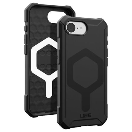iPhone 16e kuori - UAG Essential Armor - Läpinäkyvä - Mehiläispesi - Iskunkestävä suoja 4,6m